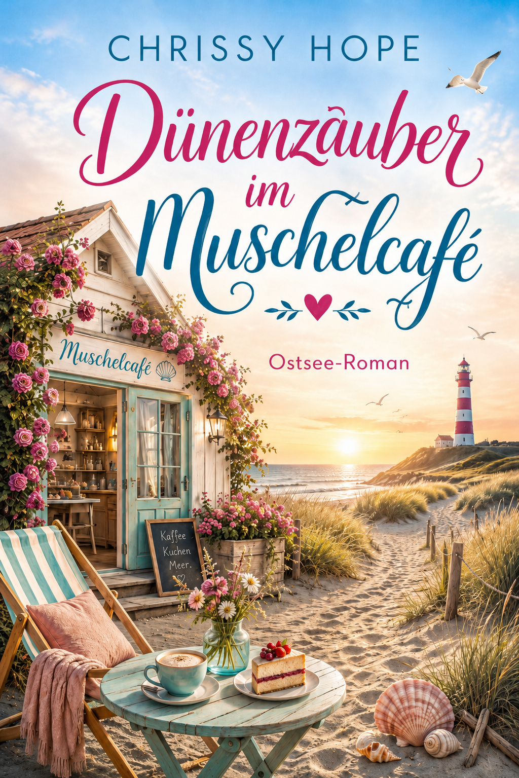 Buchcover: Dünenzauber im Muschelcafé von Chrissy Hope