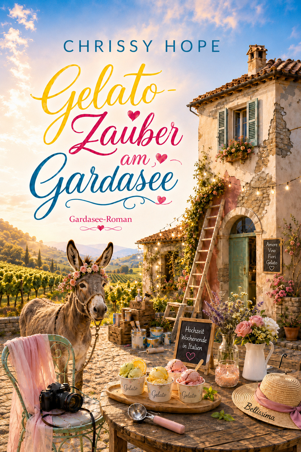 Buchcover: Gelato-Zauber am Gardasee von Chrissy Hope