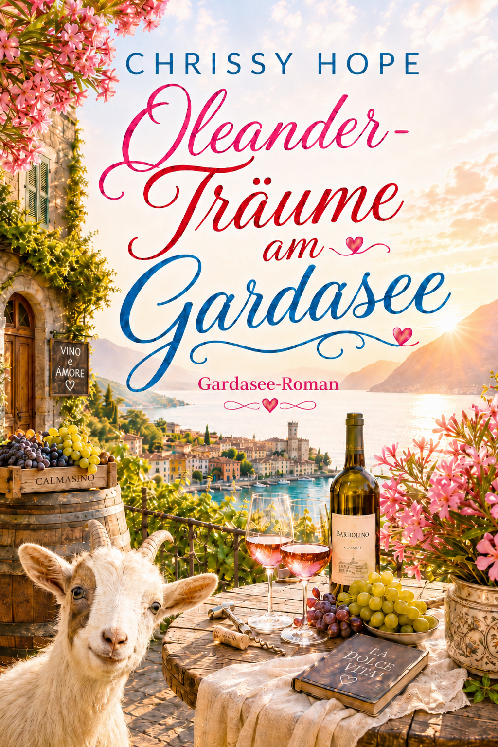 Buchcover: Oleander-Träume am Gardasee von Chrissy Hope