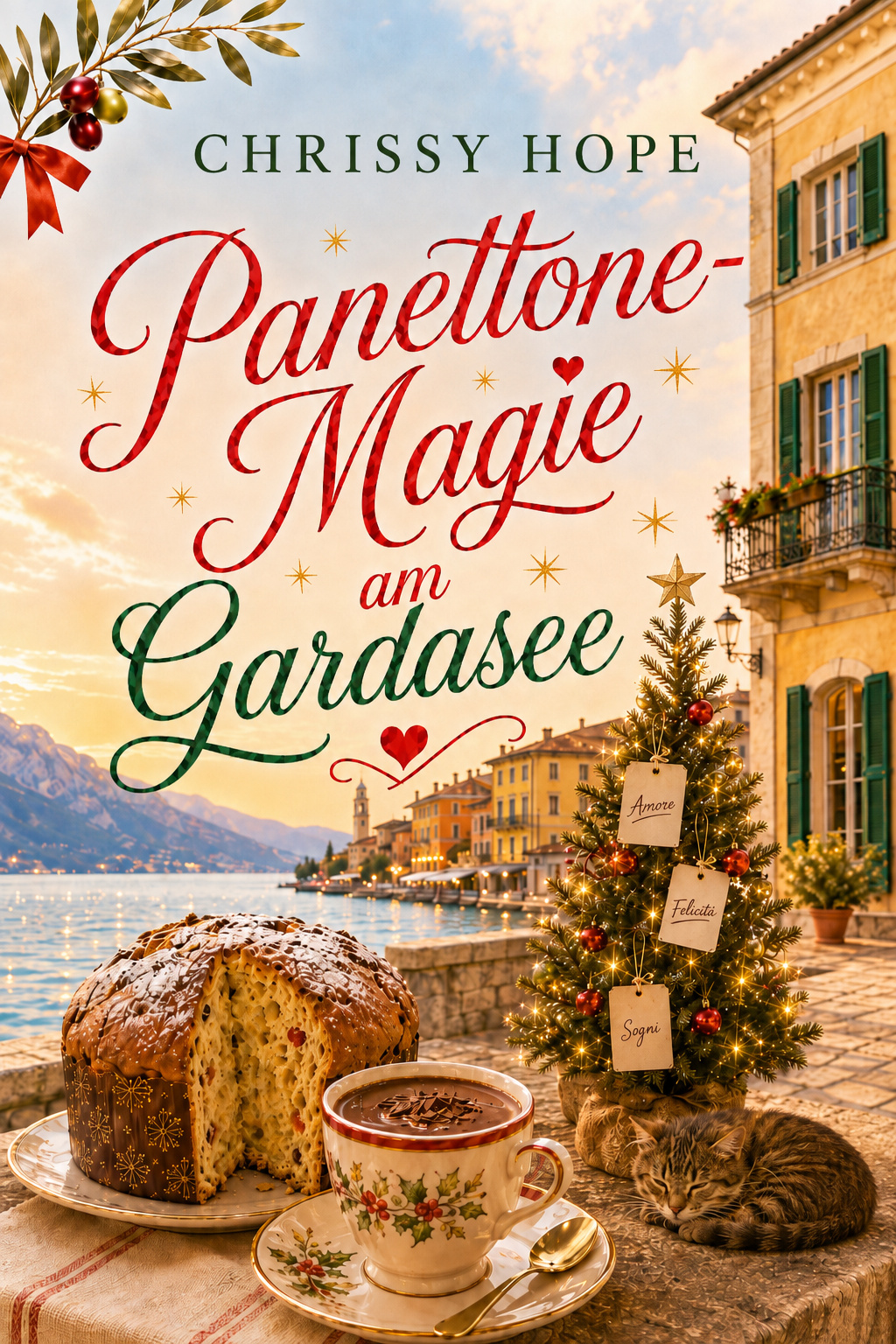 Buchcover: Panettone-Magie am Gardasee von Chrissy Hope