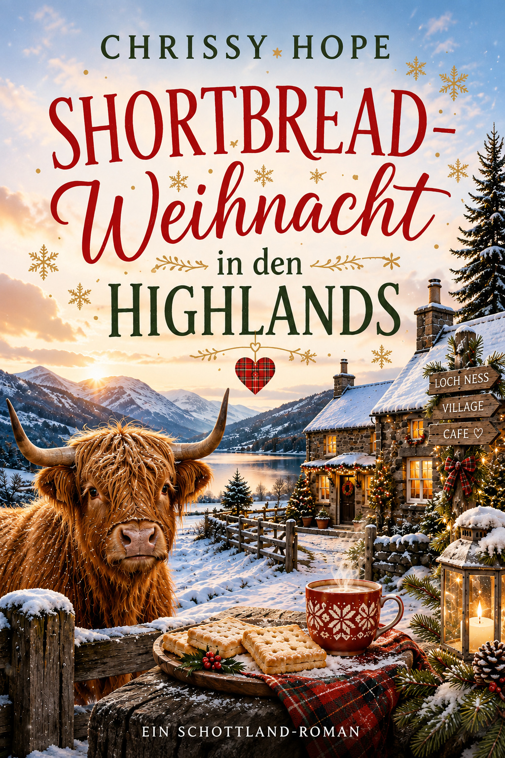 Buchcover: Shortbread-Weihnacht in den Highlands von Chrissy Hope